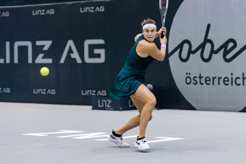 Aryna Sabalenka, Siegerin des Upper Austria Ladies 2020 in Linz beim Tennisturnier. | Copyright: Alexander Scheuber