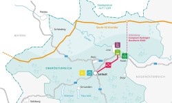 H2-Leitprojekte in Oberösterreich und im Großraum Linz.