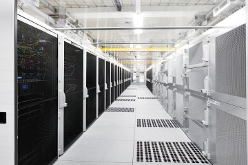 Data Center der LINZ AG TELEKOM in Linz-Urfahr - Innenansicht