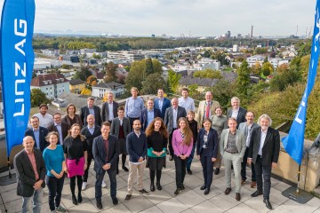 Das Projektteam HEATROCK beim Kick-off-Event am Pfenningberg.